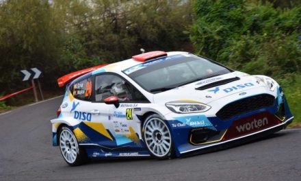 Enrique Cruz y Yeray Mujica lideran el 47º Rally Senderos de La Palma