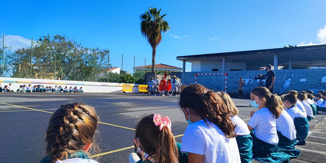 El ‘Mataculebra’ se comienza￼ a escenificar en los colegios portuenses 
