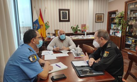 Puerto de la Cruz planifica con la Policía Nacional los dispositivos de cara al fin de semana   
