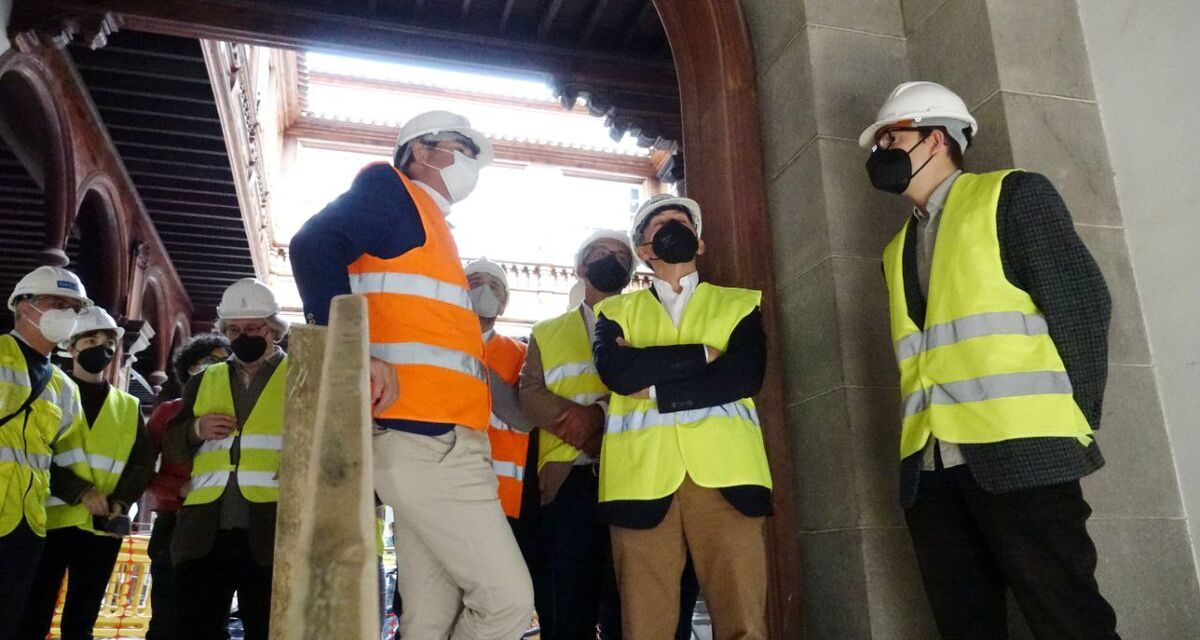 La primera fase del Palacio de Carta estará concluida antes de final del mes de junio￼