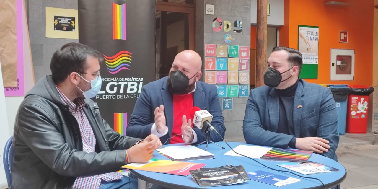 Puerto de la Cruz junto con Diversas atiende a más de doscientas personas en pro de la diversidad y la igualdad del colectivo LGTBI 