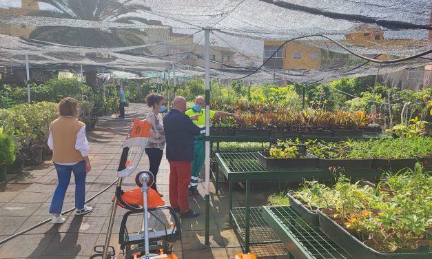 Puerto de la Cruz reverdece su vivero municipal renovando sus instalaciones 