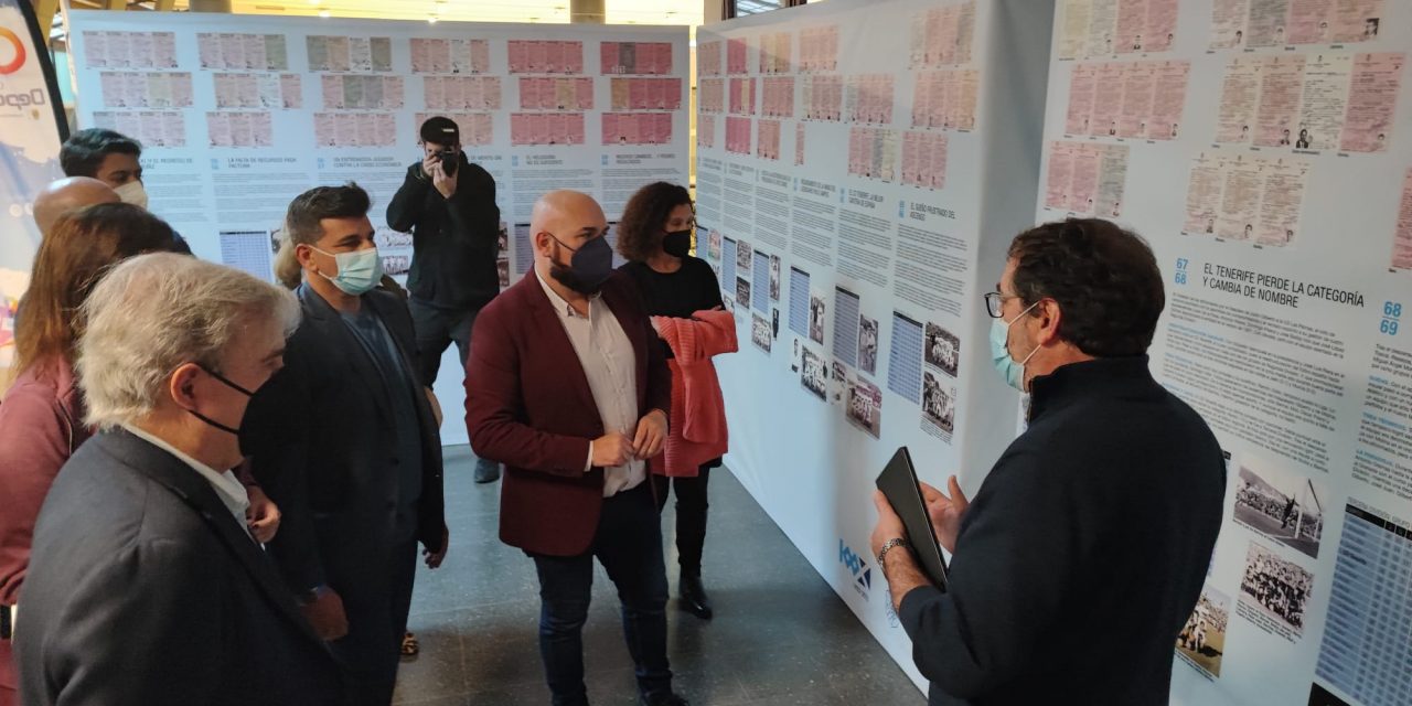 Inauguración de la exposición itinerante “DNI Blanquiazul”  