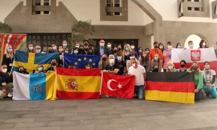 El Ayuntamiento agasaja a 40 estudiantes del Erasmus + provenientes de Polonia, Suecia, Alemania y Turquía 
