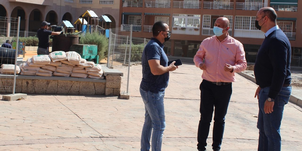 La plaza Galicia contará con nuevo parque infantil y de calistenia, un área canina y zonas verdes 