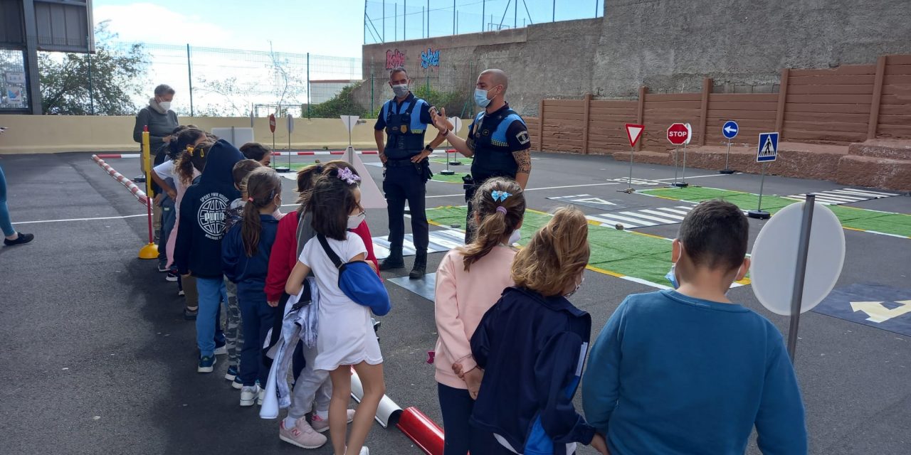 Los talleres de Seguridad Vial se trasladan al CEIP Príncipe Felipe 