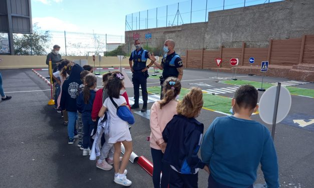 Los talleres de Seguridad Vial se trasladan al CEIP Príncipe Felipe 