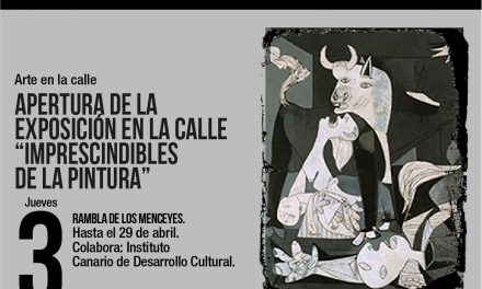 Candelaria expone en la calle las obras más importantes de la Historia del Arte 