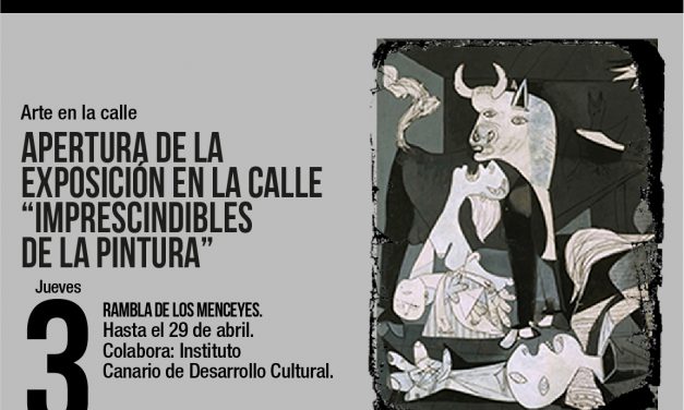 Candelaria expone en la calle las obras más importantes de la Historia del Arte 