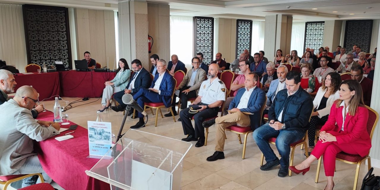 Puerto de la Cruz acoge el VI Congreso Federal Canarias de la Federación de Trabajadores de Seguridad Privada   