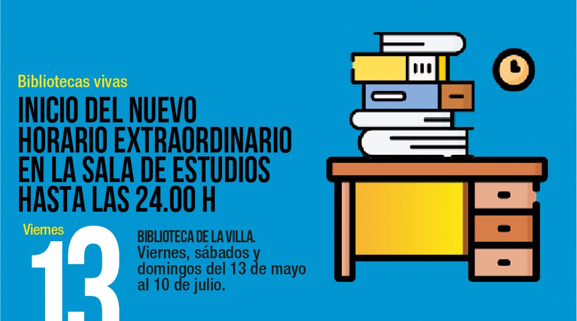 La Biblioteca de la Villa de Candelaria abre su sala de estudios hasta las 00.00 horas 