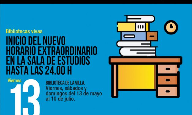 La Biblioteca de la Villa de Candelaria abre su sala de estudios hasta las 00.00 horas 