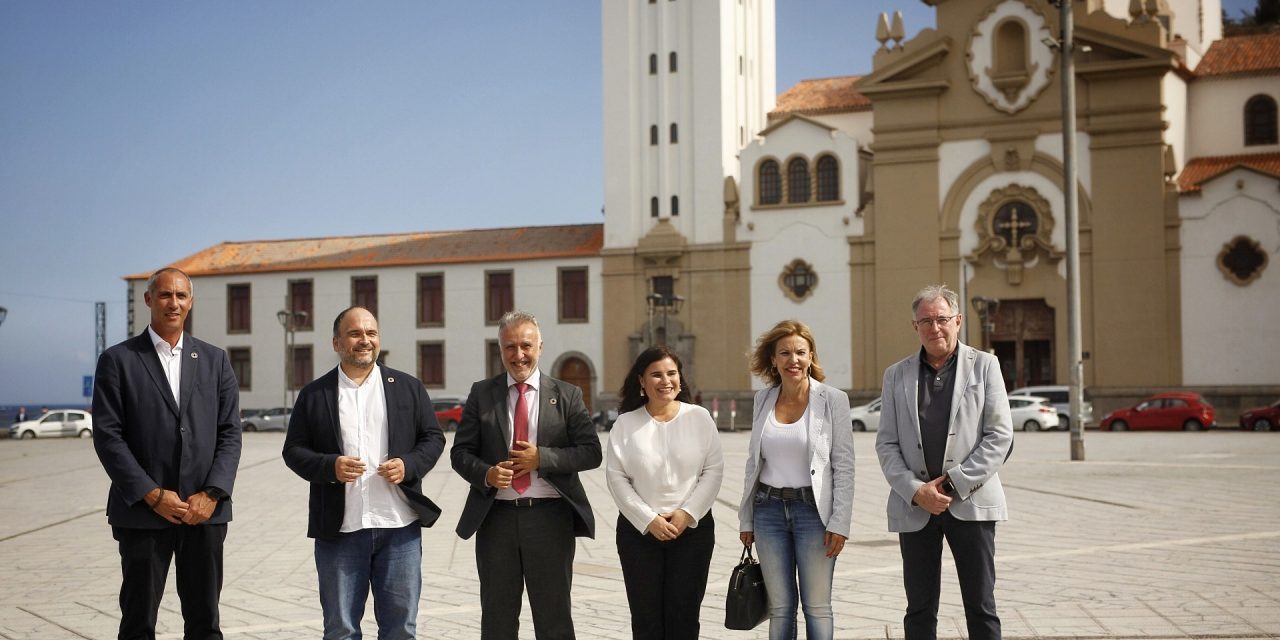 El Presidente de Canarias visita Candelaria 