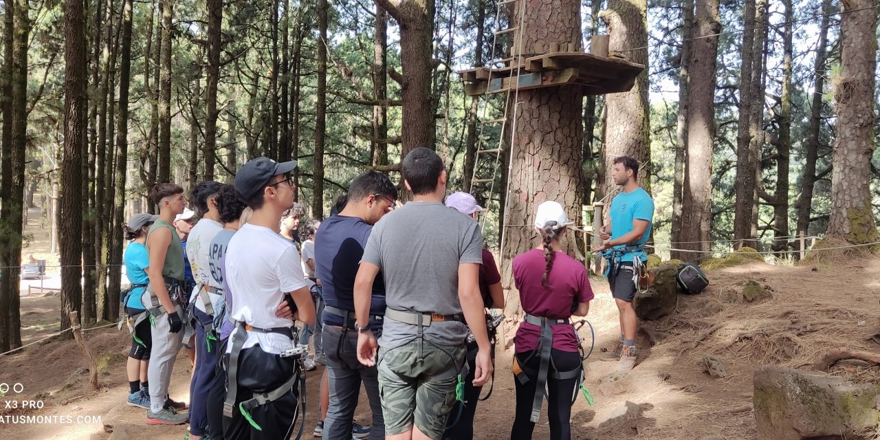 Actividades en la naturaleza para los jóvenes orotavenses.