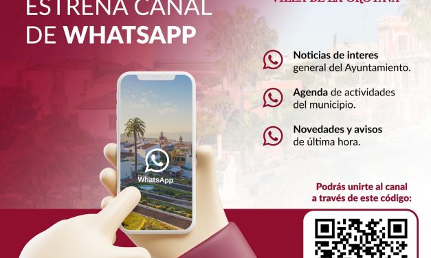 La Orotava crea un nuevo canal informativo a través de WhatsApp.