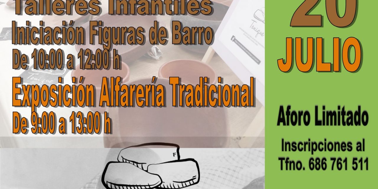 Arona combina literatura, música y alfarería en su oferta de actividades de fin de semana.