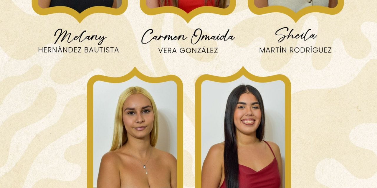 5 candidatas aspiran a convertirse en Reina Adulta de las Fiestas Patronales en Honora Santiago Apóstol.