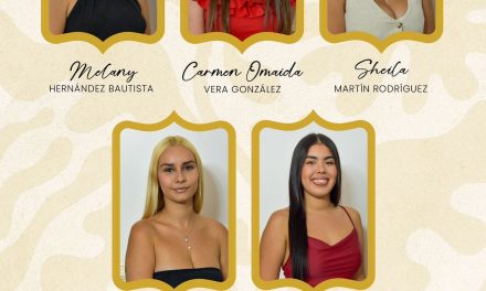 5 candidatas aspiran a convertirse en Reina Adulta de las Fiestas Patronales en Honora Santiago Apóstol.