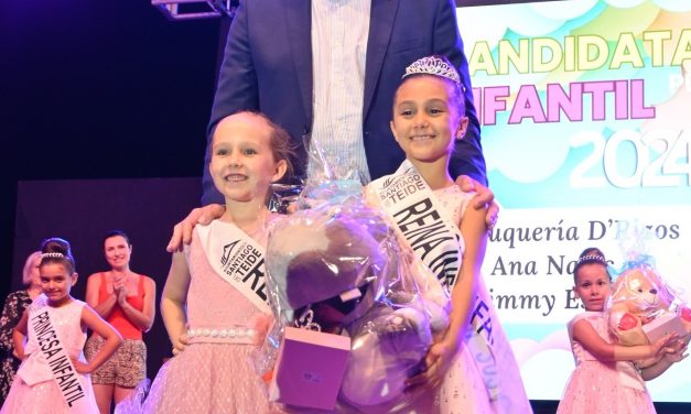 Helena Piccaluga, nueva Reina Infantil de las Fiestas en Honor a la Virgen del Carmen de Puerto de Santiago 2024.