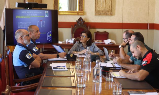 El Ayuntamiento de Guía de Isora acoge la reunión de la junta local de seguridad.