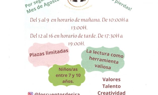 La biblioteca municipal de La Orotava vuelve a acoger un taller de lectura y expresión oral para niños.
