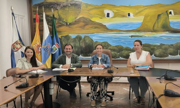 El Ayuntamiento de Arico y el Cabildo colaborarán para impulsar las áreas industriales del municipio.