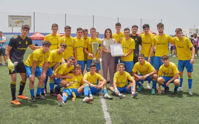 Guía de Isora se prepara para el IV Torneo de Fútbol Pedro Pérez.