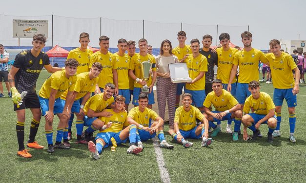 Guía de Isora se prepara para el IV Torneo de Fútbol Pedro Pérez.