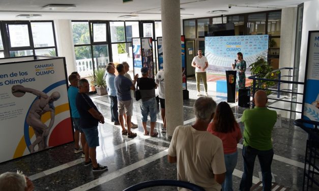 La exposición ‘Canarias en el Olimpo’ llega a Los Cristianos.
