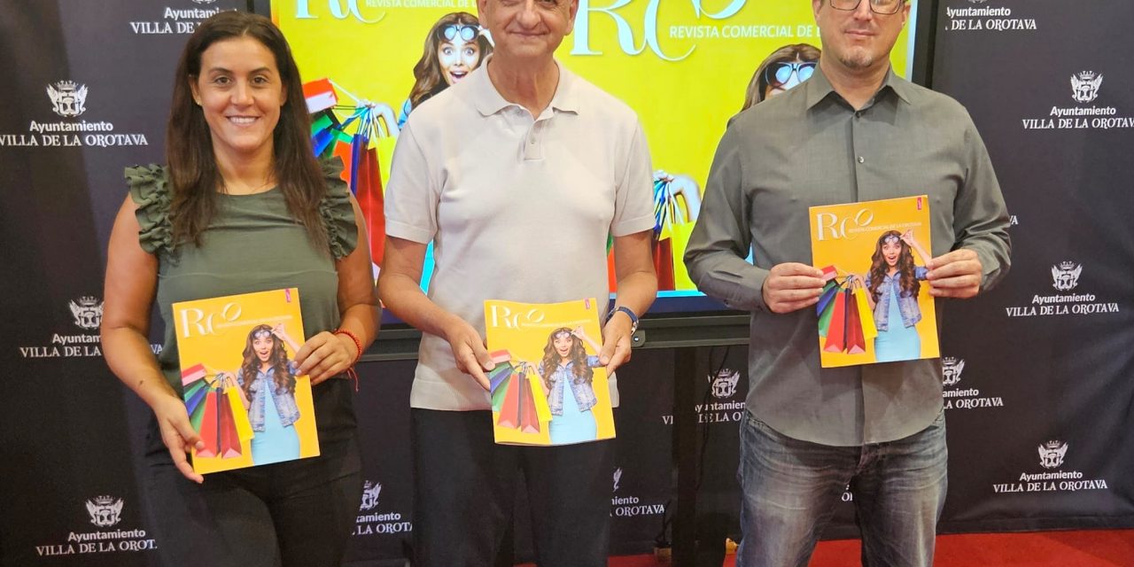 El Ayuntamiento de La Orotava edita la primera revista dedicada íntegramente al comercio local.