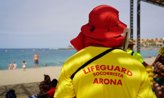 El Servicio de Prevención, Rescate, Salvamento y Asistencia en el Litoral de Arona realiza cerca de 40.000 intervenciones.