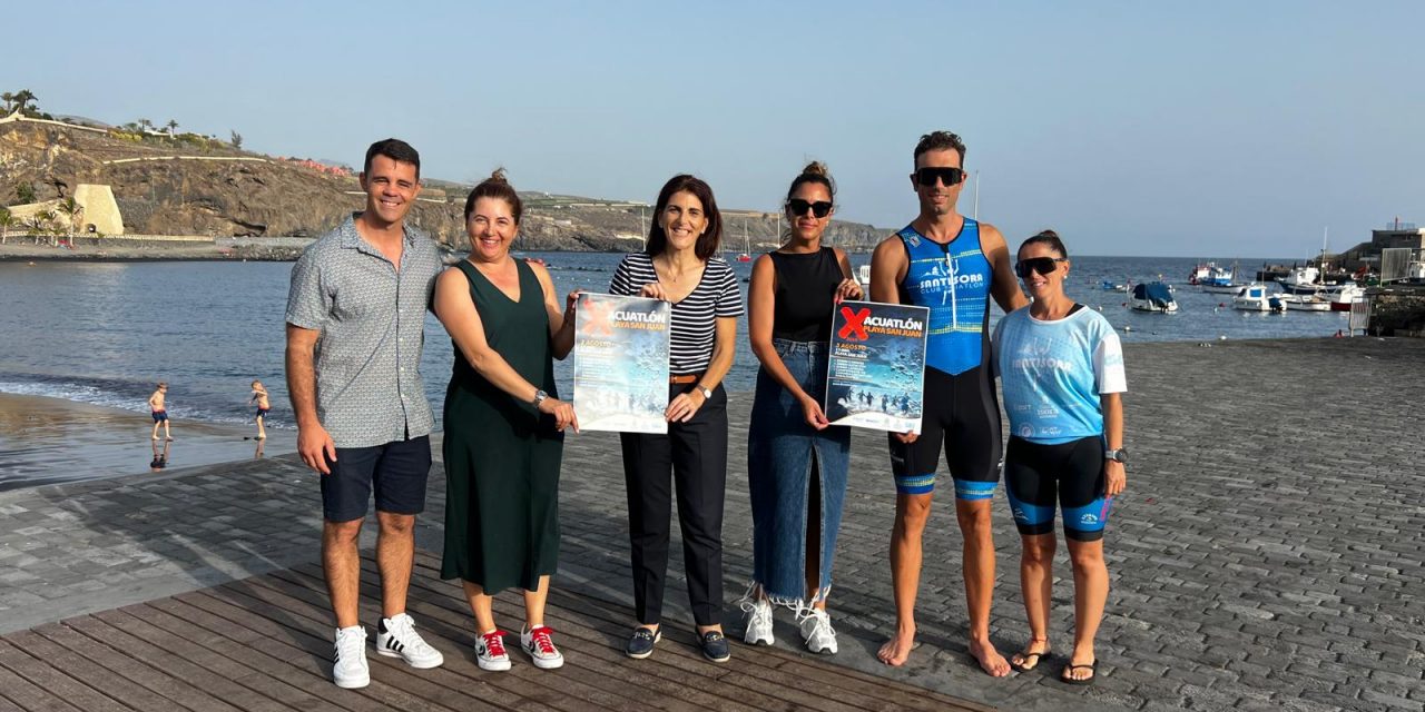 El Acuatlón de Playa San Juan llega a su décima edición este fin de semana.
