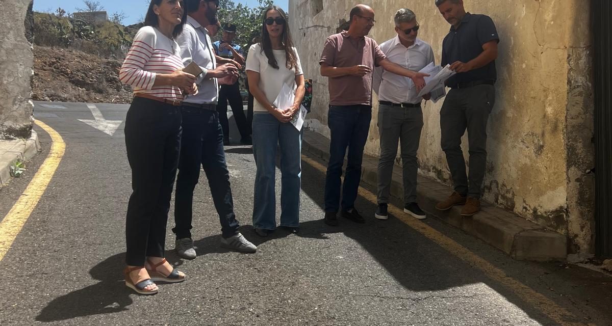 Comienzan las obras en el saneamiento interior de Chío y su conexión con el colector.