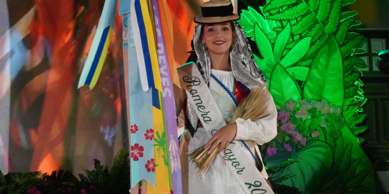 Lucía Hernández Cubas, Romera Mayor de las Fiestas Patronales de Santa Ana y San Roque de Garachico 2024.