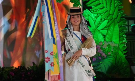 Lucía Hernández Cubas, Romera Mayor de las Fiestas Patronales de Santa Ana y San Roque de Garachico 2024.