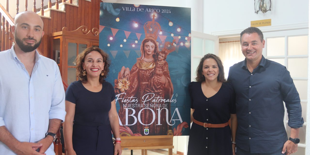 Arico presenta el cartel y la programación de las Fiestas Patronales de Nuestra Señora de Abona 2024.