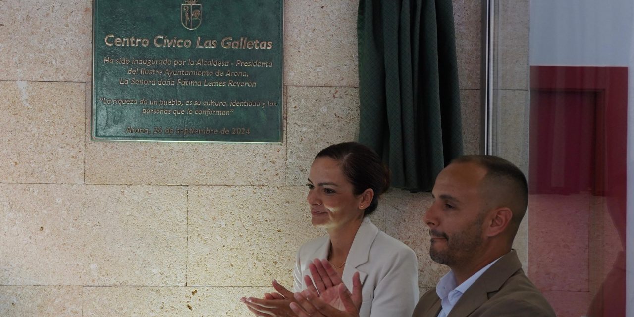 El Ayuntamiento de Arona inaugura el Centro Cívico de Las Galletas dando respuesta a una demanda histórica.