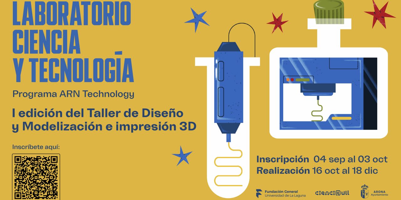 Inscripciones abiertas para el curso de ARN Technology sobre Diseño, Modernización e Impresión en 3D.